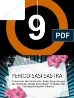 Periodisasi Sastra