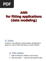 ANN For Fitting Applications (Data Modeling)