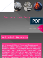 Bencana Dan Kebencanaan