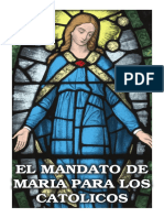 El Mandato de Maria para Los Catolicos