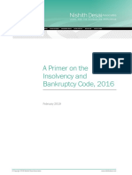 A Primer On The Insolvency and Bankruptcy Code PDF