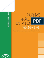 Buenas prácticas en atención perinatal: proyecto de humanización en Andalucía