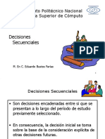 Decisiones Secuenciales: Instituto Politécnico Nacional Escuela Superior de Cómputo