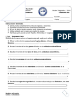 Prueba Diagnóstica - Fund. Soldadura 2019