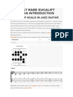 Bebop Mixolydian Scale