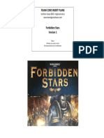 Forbidden Stars Foam Core v1