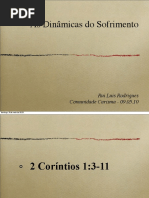 As Dinâmicas Do Sofrimento.