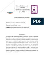 Ensayo Sobre El Lenguaje y La Comunicación