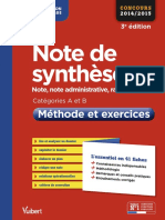 Note - Synthese 2 PDF