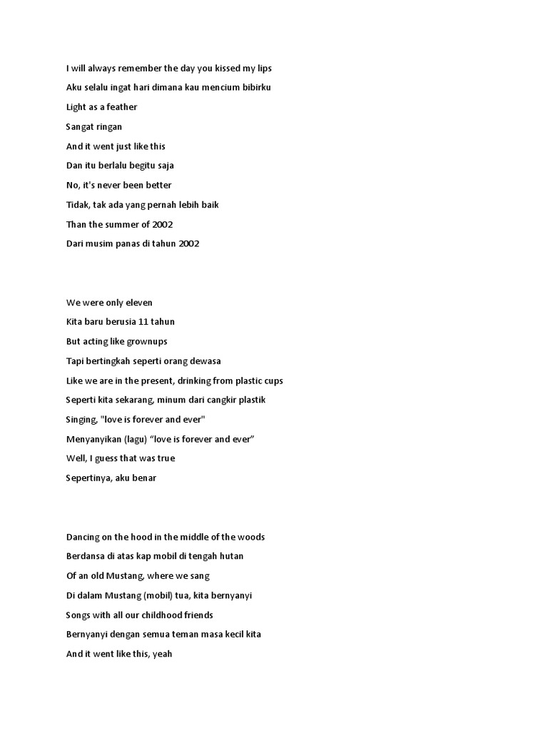 Lyric Anne Marie Pdf