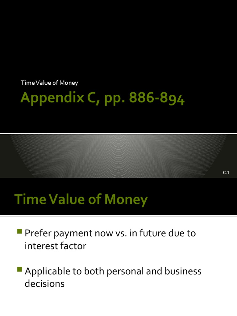Appendix C & Chapter 8 Instructor PowerPoints | PDF | Bonds (Finance ...