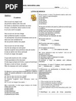 9 Ano Letra de Musica 1