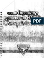 Cómo Organizar y Mantener Un Club de Conquistadores PDF