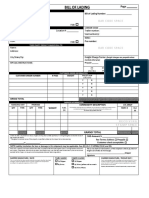 Bill of Lading