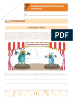 Identificación de Secuencias Con Fracciones PDF