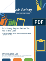 Lab Safety: Insert Your Name Here