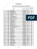 General Merit List PDF