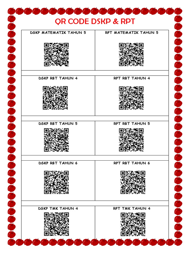 QR Code DSKP  PDF