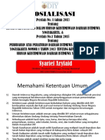 Kewenangan Dalam Urusan Keistimewaan Daerah Istimewa Yogyakarta