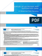 Principles of Nutrition and Supportive Care