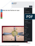 Sellos de Cera Hechos en Casa PDF