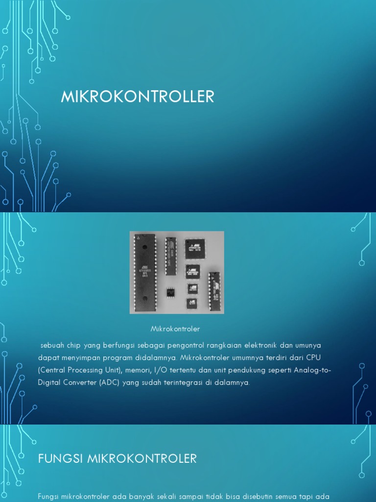 Fungsi dan Jenis Mikrokontroler | PDF