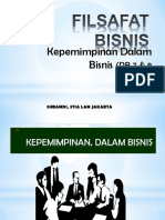 Kepemimpinan Dalam Bisnis (7-8)