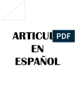 Articulo en Español