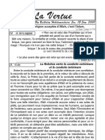 La Vertu Volume1 Issue1