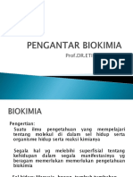 Pengantar Biokimia