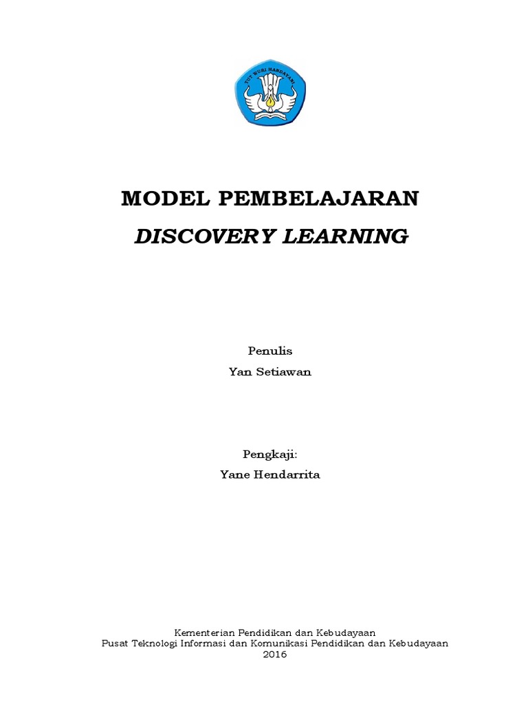 Model Pembelajaran Discovery Learning PDF | PDF