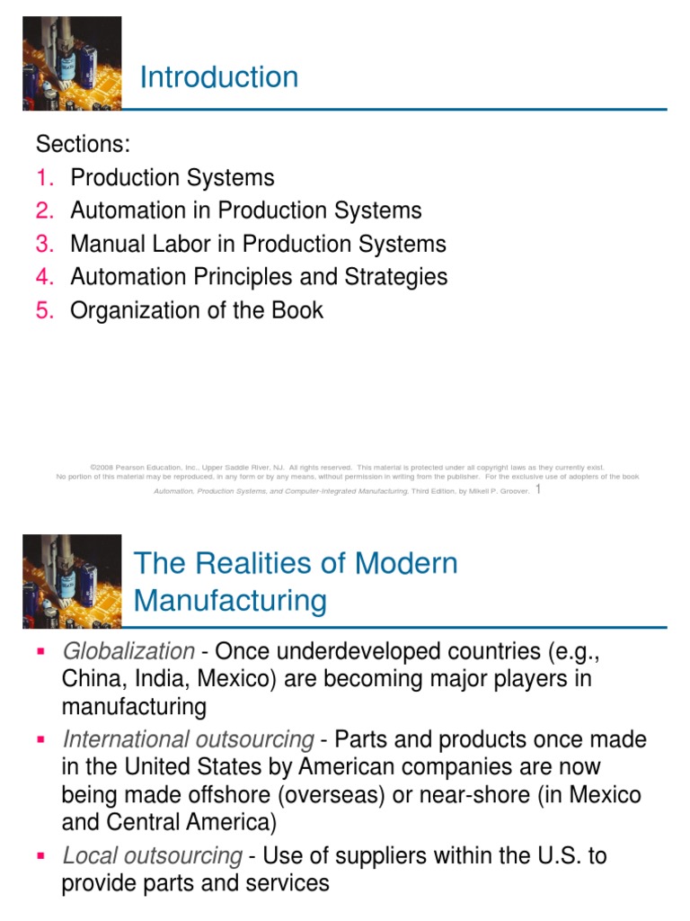 Automation in Production Systems - GDLC | PDF | Operations Management ...