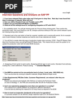 Interview Questions and Answe