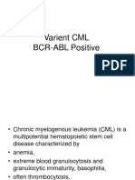 Varient CML BCR-ABL Positive