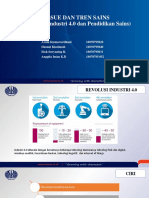 Revolusi Industri 4.0 Dan Pendidikan Sains
