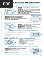 Splices, Wire Joints, Wire Connectors: P-Conn