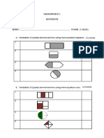 ujian matematik tahun 1