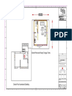 Denah Rencana Ruang Tunggu Tamu: Shop Drawing