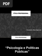 08.05 - Psicologia e Políticas Públicas