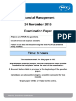FM December 2015 - Examination Paper - Final