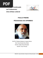 Paulo Freire - Formação Continuada de Professores