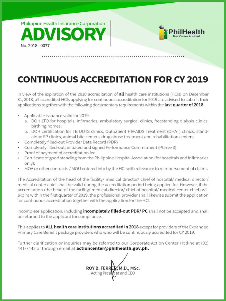 2019 Continuous Accreditation Guidelines | PDF | Business | Social Science