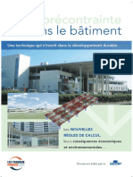 Exemple Rapport LA PRÉCONTRAINTE DANS LE BÂTIMENT 