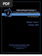 IJCSET - Vol 1, Issue 3 October 2010