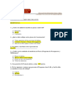 Prueba de Examen Delineante PDF