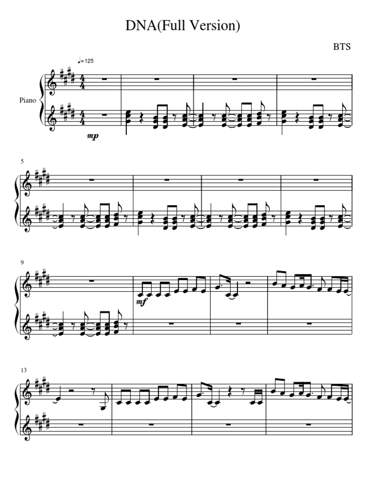 DNA Full Version | PDF | Musical Instruments | Popular Music