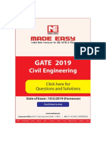 5ufrep - CE GATE 2019 Forenoon PDF