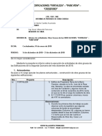 Informe Segunda Quincena Diciembre 2018