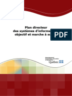 Plan Directeur Des Systemes D-Information Objectif Et Marche A Suivre