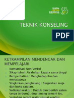 Materi 5teknik Konseling